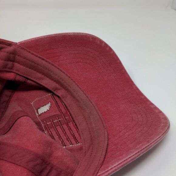 Home Free Men's Slideback Hat Red OSFM Indiana Flag Embroidered Logo - Picture 10 of 11